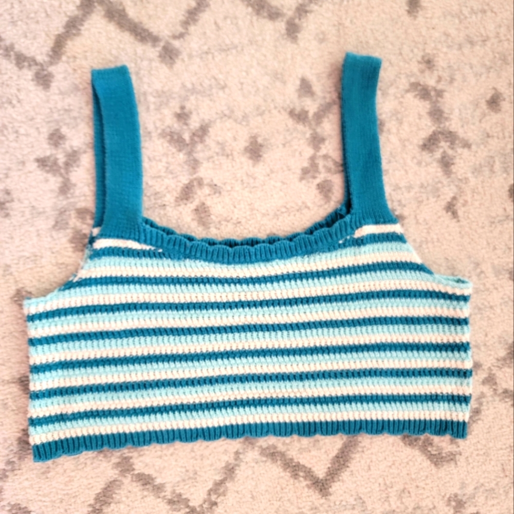 Crochet crop top Sz XL